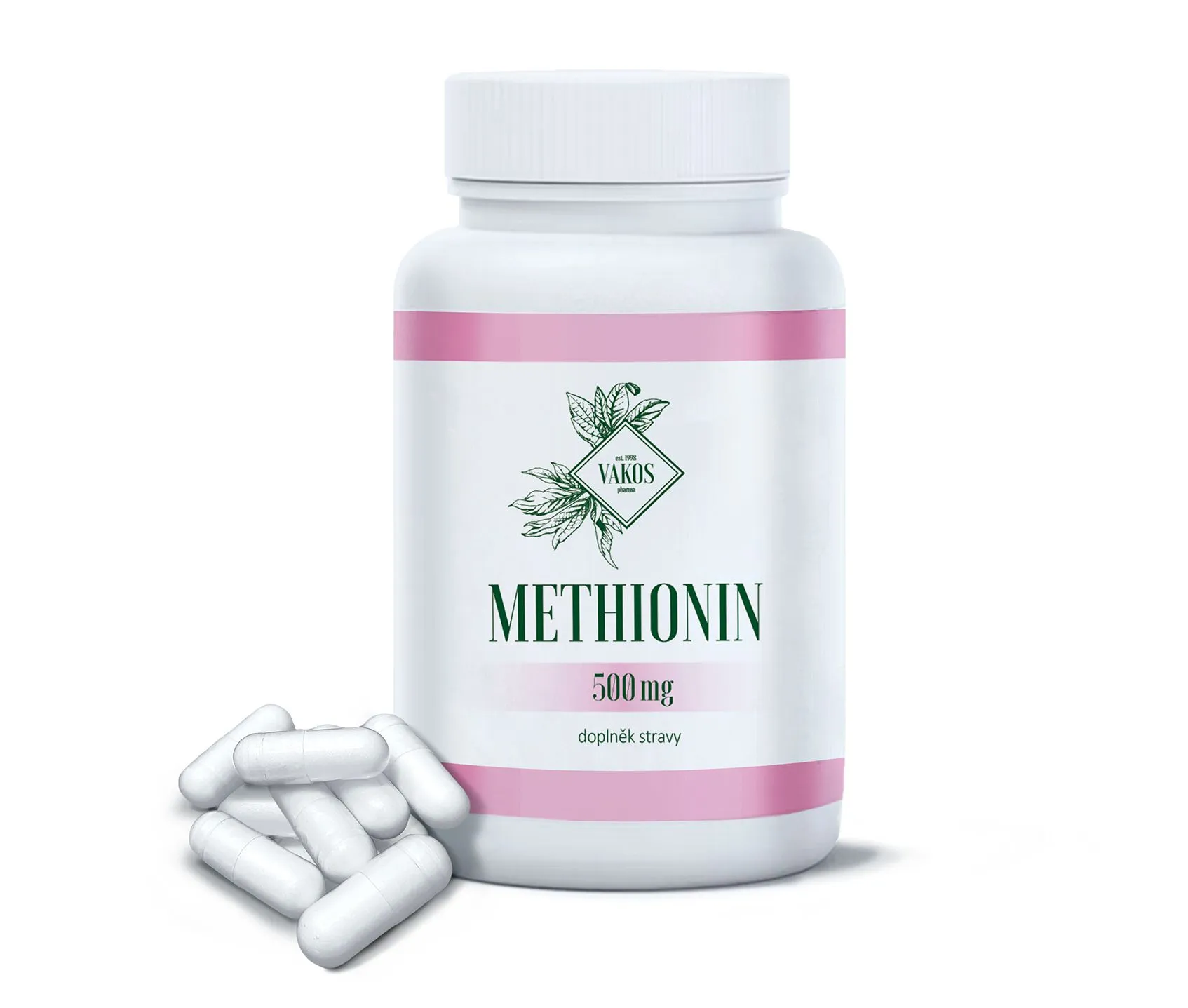 VAKOS Methionin 500 mg 100 kapslí