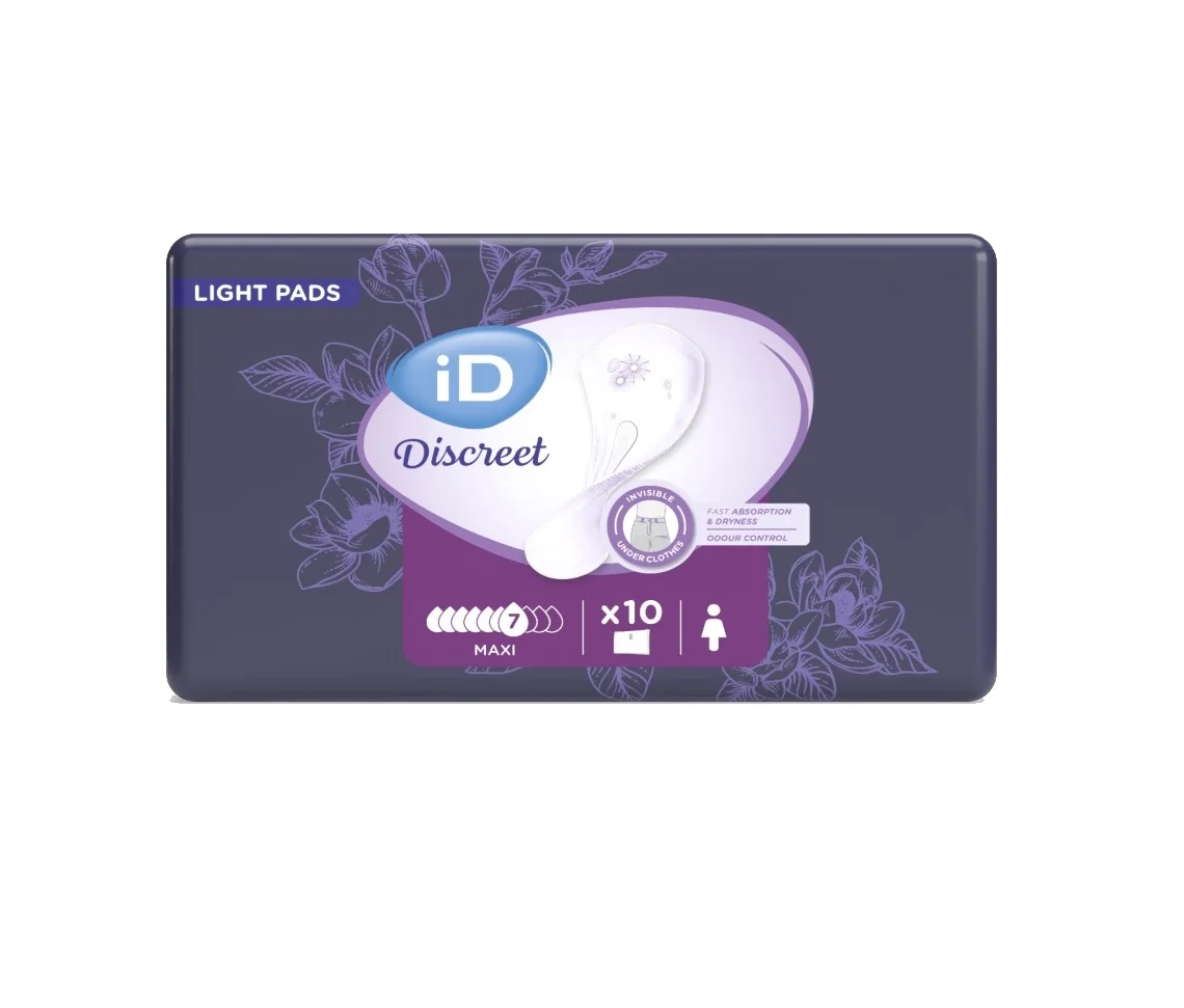 iD Discreet Light Maxi inkontinenční vložky 10 ks
