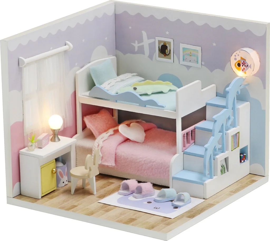 2Kids Toys Miniatura domečku Ložnice sladkých snů