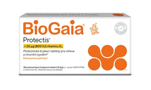 Biogaia Protectis® s vitaminem D 30 tablet Biogaia Protectis® s vitaminem D 30 tablet