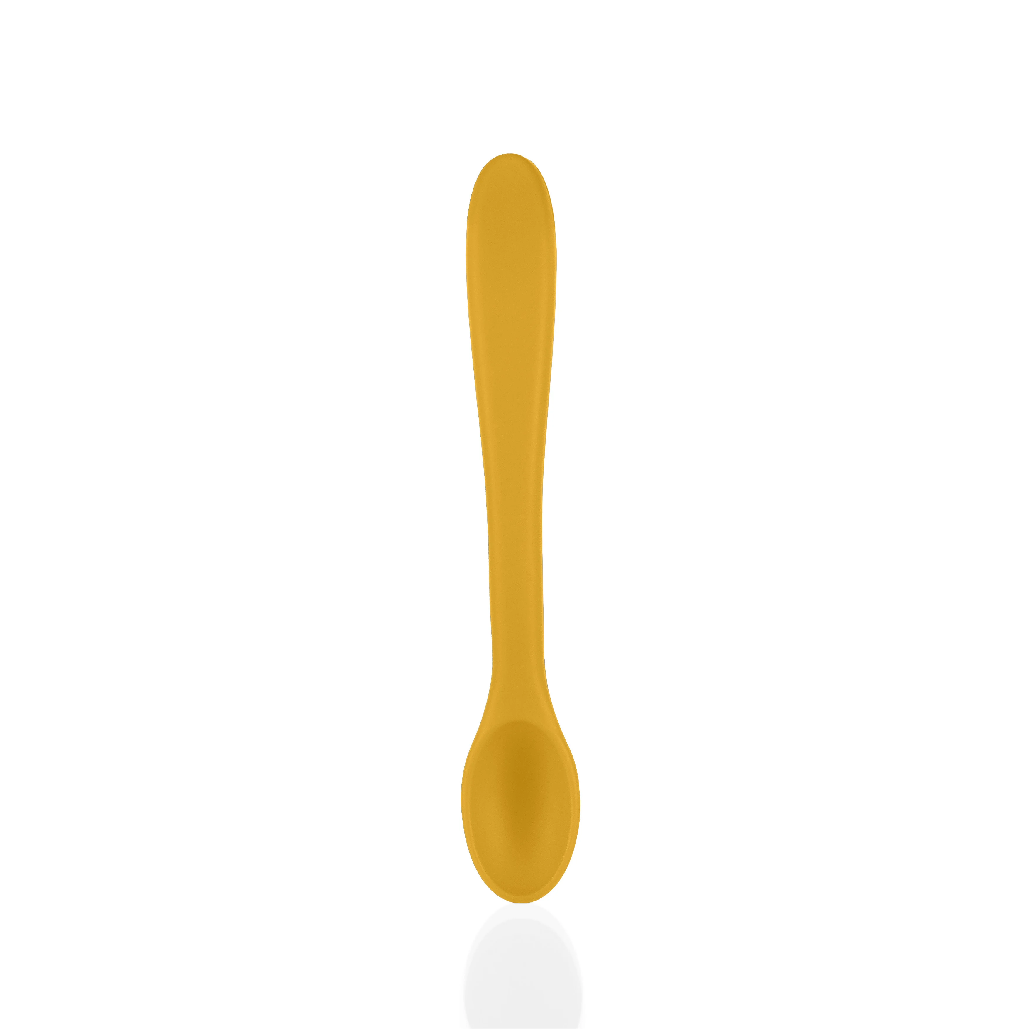 Zopa Silikonová lžička Silikonová lžička, Mustard Yellow 1