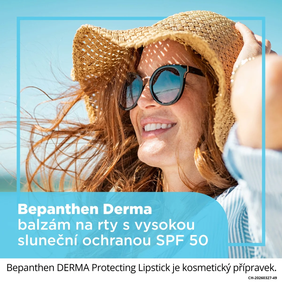 Bepanthen Derma balzám na rty SPF50 4,5 g
