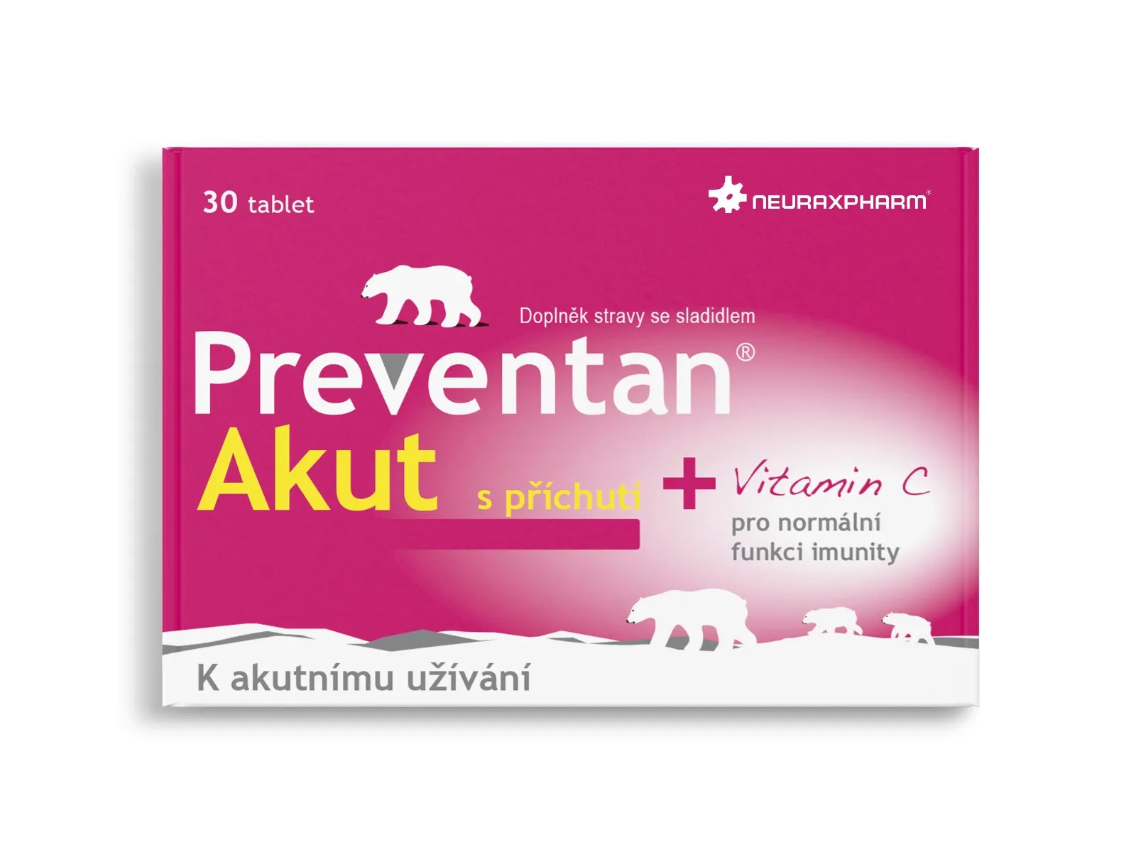 Preventan Akut s příchutí 30 tablet