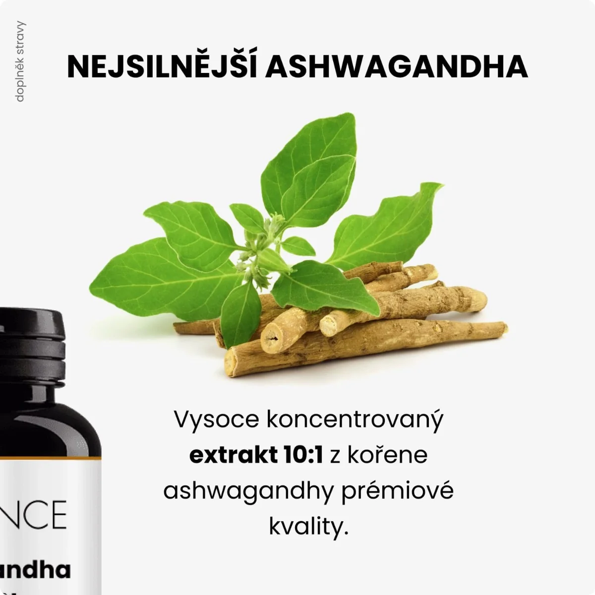 ADVANCE Ashwagandha extrakt 10:1 90 kapslí