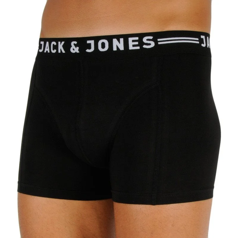 Jack and Jones 3PACK pánské boxerky černé (12171944) M 