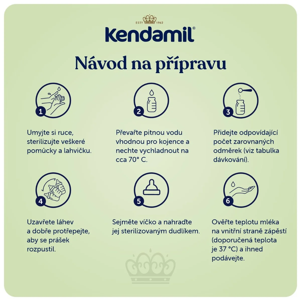 Kendamil 1 BIO Nature Kojenecké počáteční mléko 800 g