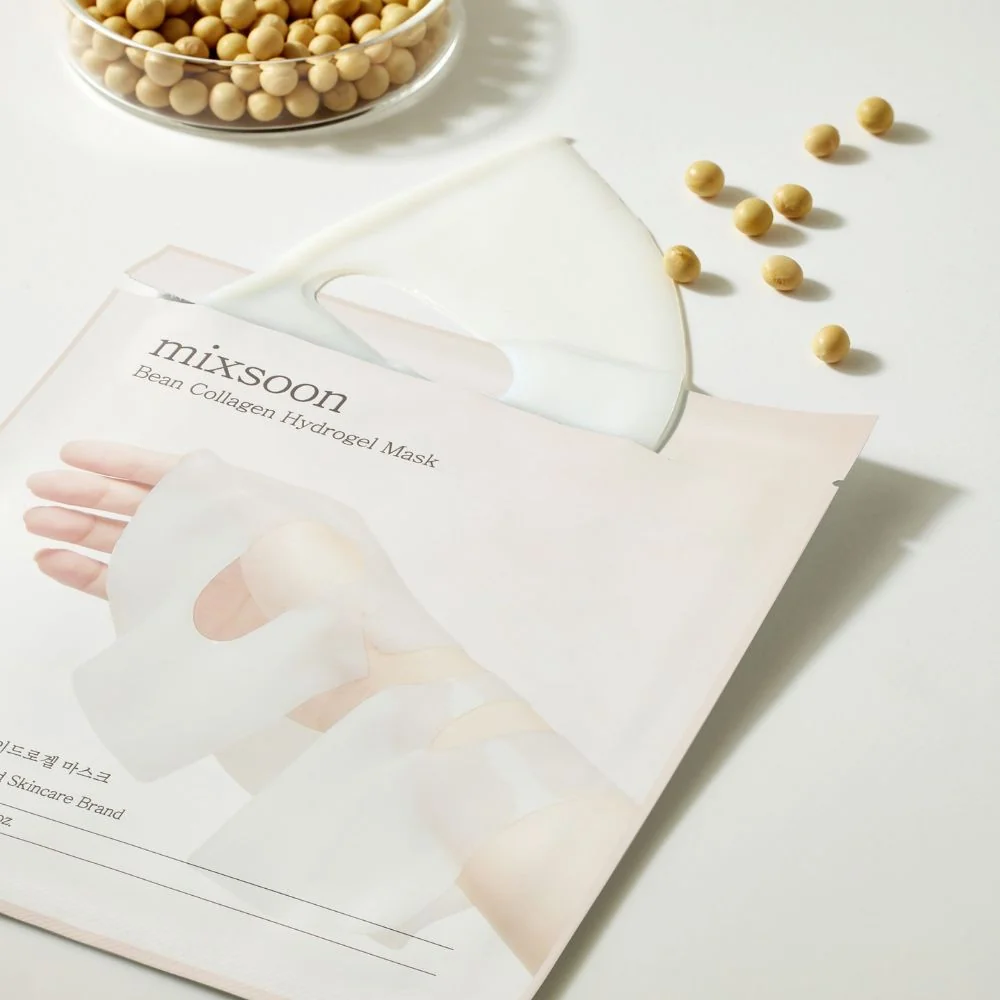 Mixsoon Bean Collagen Hydrogel Mask hydrogelová plátýnková maska 5x35 g