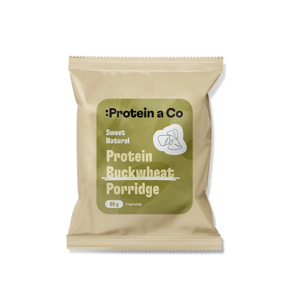 Protein a Co Proteinová pohanková kaše 80 g Sweet natural