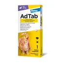 AdTab Žvýkací tablety pro kočky 0,5-2 kg 12 mg
