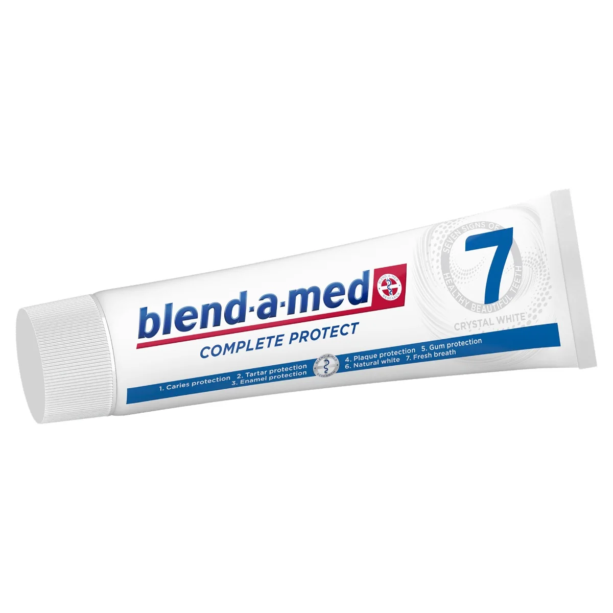Blend-a-med Complete Crystal White zubní pasta 2x100 ml