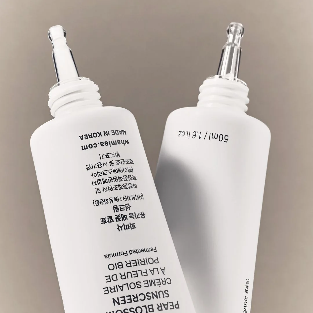 Whamisa BIO Opalovací krém z hruškových květů SPF50+ PA++++ 50 ml