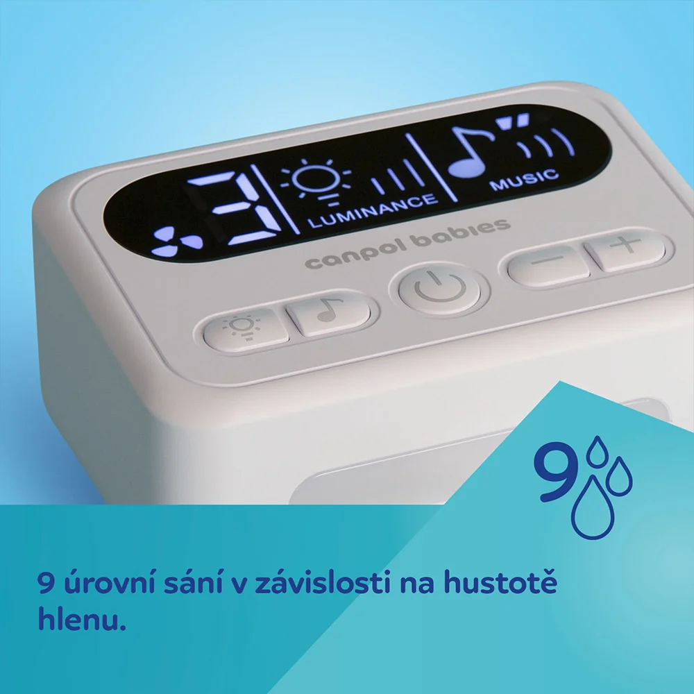 Canpol babies Elektrická nosní odsávačka Noseo 0m+ 