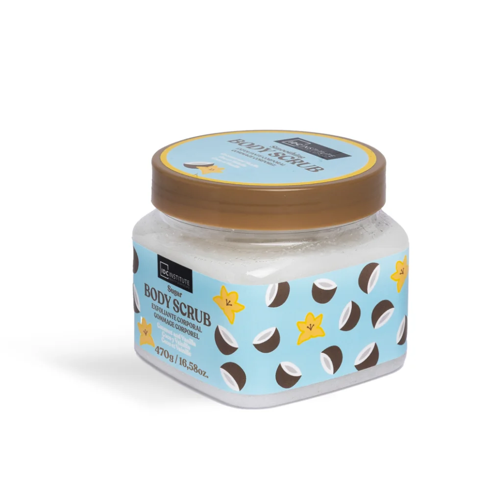IDC Institute Tělový peeling Kokos&Vanilka 470 g