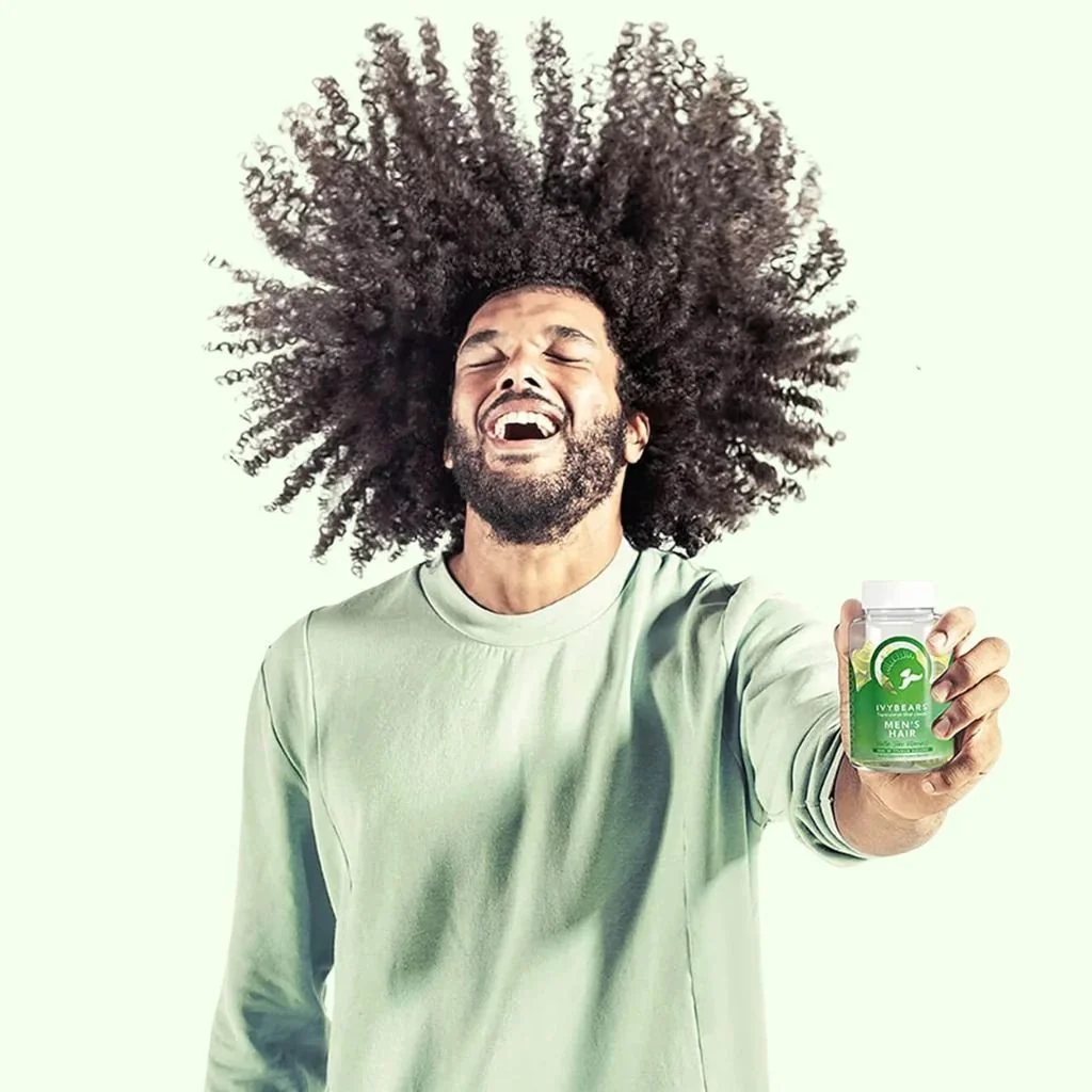 IvyBears Men´s Hair vlasové vitamíny pro muže 60 ks