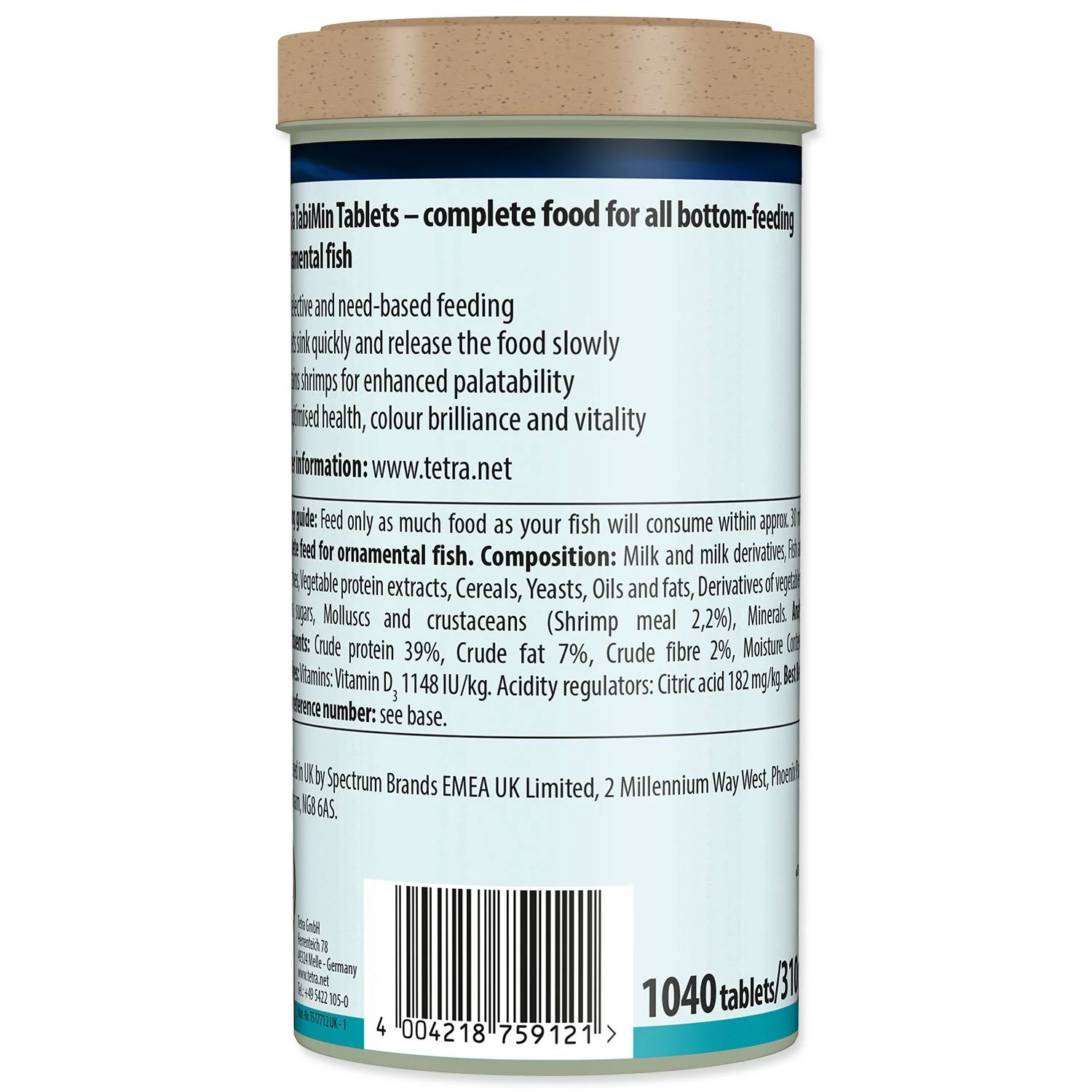 Tetra Krmivo TabiMin Tablets 1040 tbl.