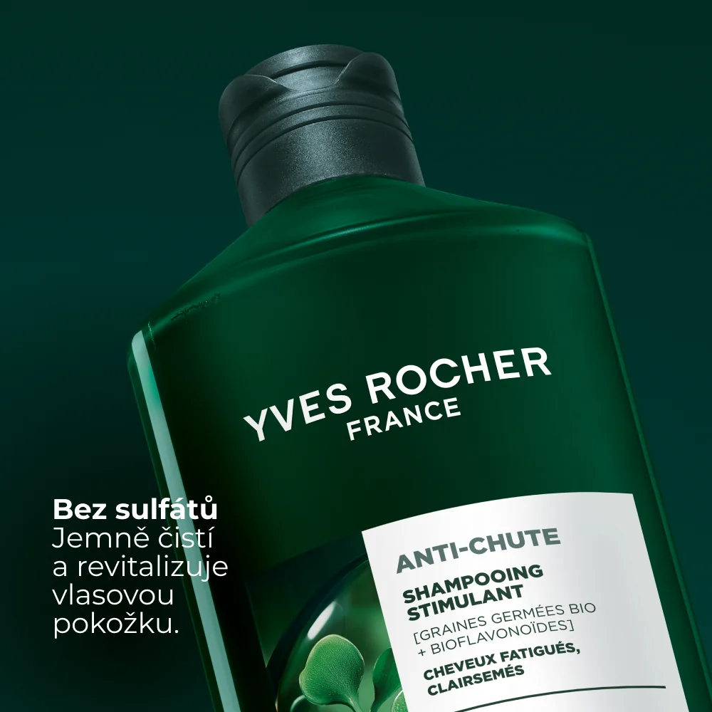 Yves Rocher Haircare Botanical Solutions Šampon na podporu růstu vlasů 300 ml
