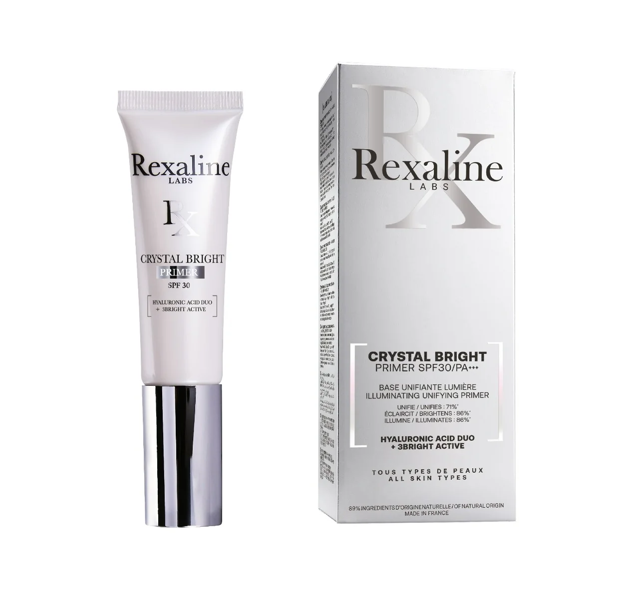 Rexaline Crystal Bright SPF30 rozjasňující primer 30 ml