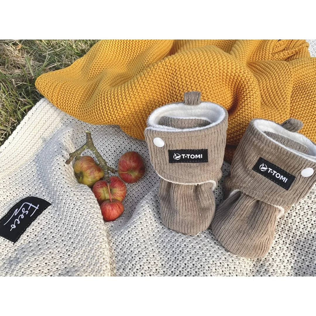 T-tomi Capáčky Caramel (3-6 měsíců) WARM