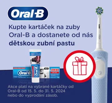 Oral-B + Zubní pasta (květen 2024)