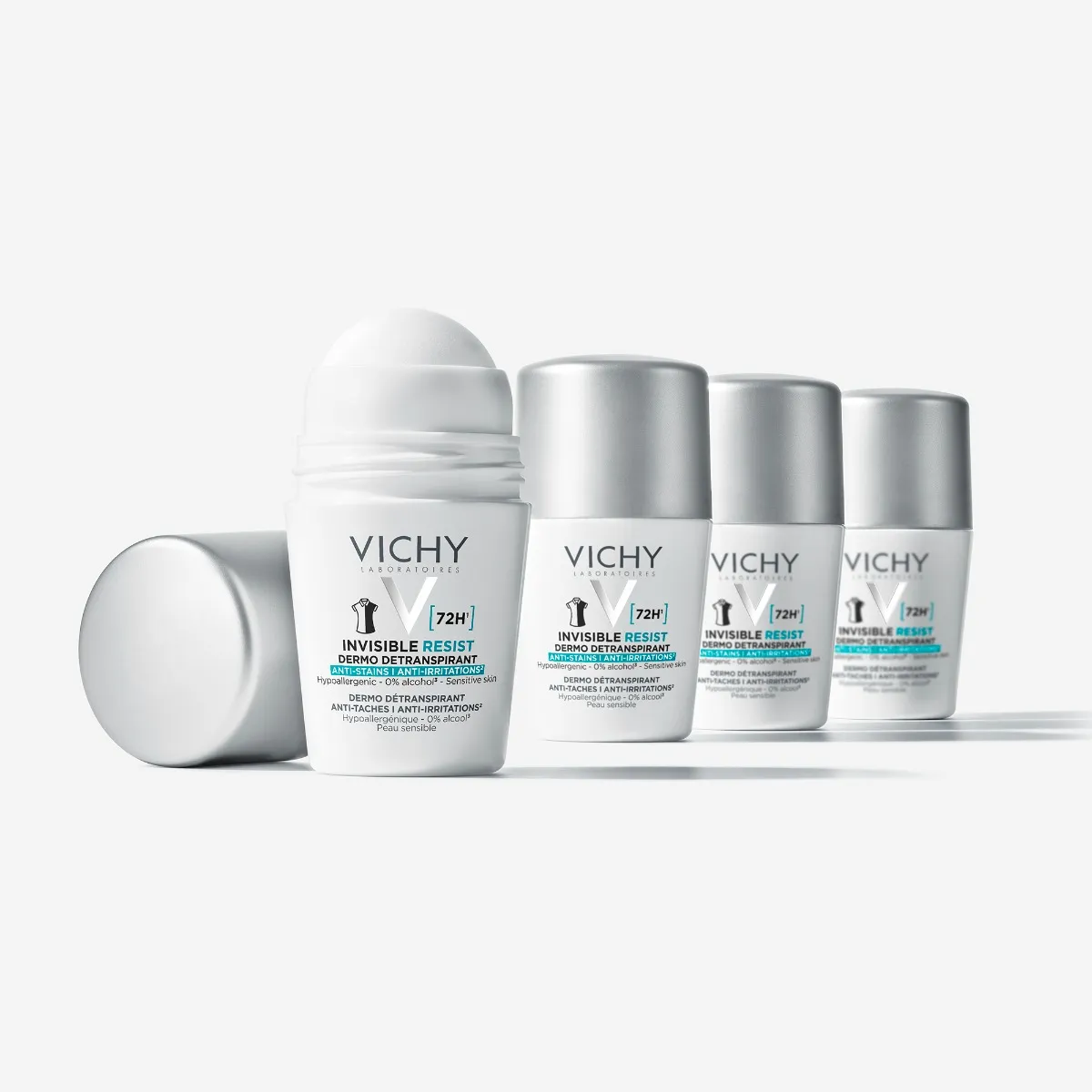 Vichy Invisible Resist 72h Antiperspirant roll-on 50 ml