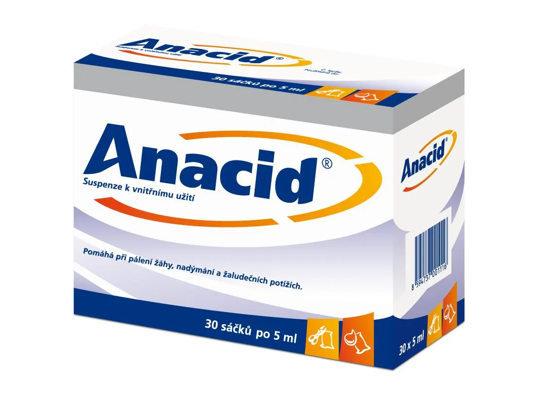 Anacid sáčky 30x5 ml