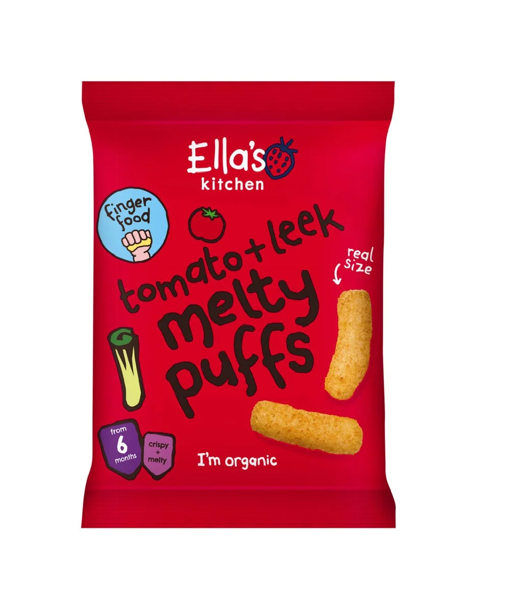 Ellas Kitchen BIO Křupky Rajče a pórek 20 g