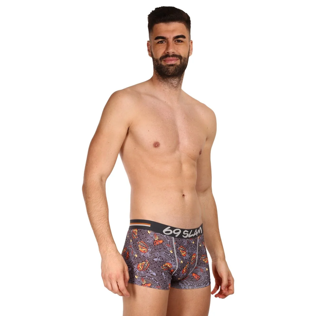69SLAM Pánské boxerky hip mayan mason (MSYMYN-PO) XL