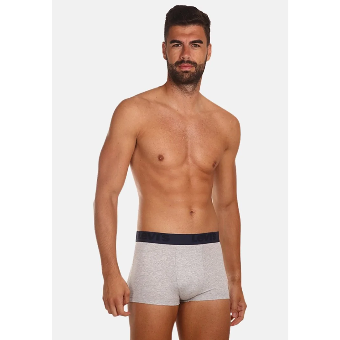 Levi's 3PACK pánské boxerky šedé (905042001 015) M