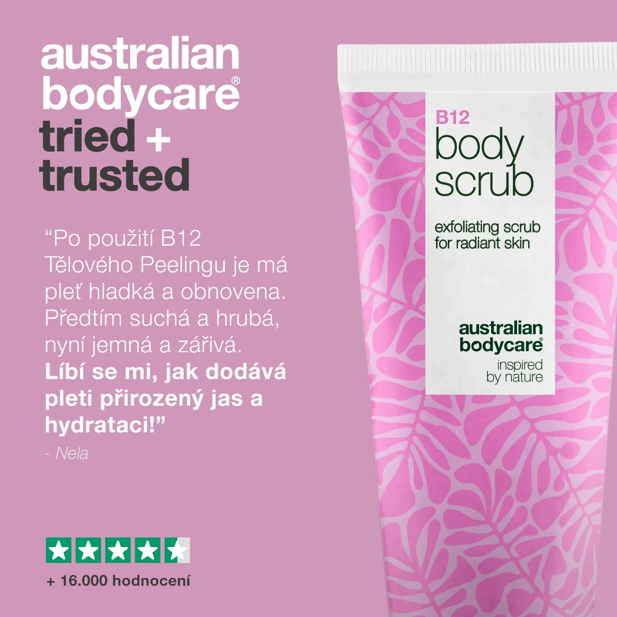 Australian Bodycare B12 Body Scrub 200 ml