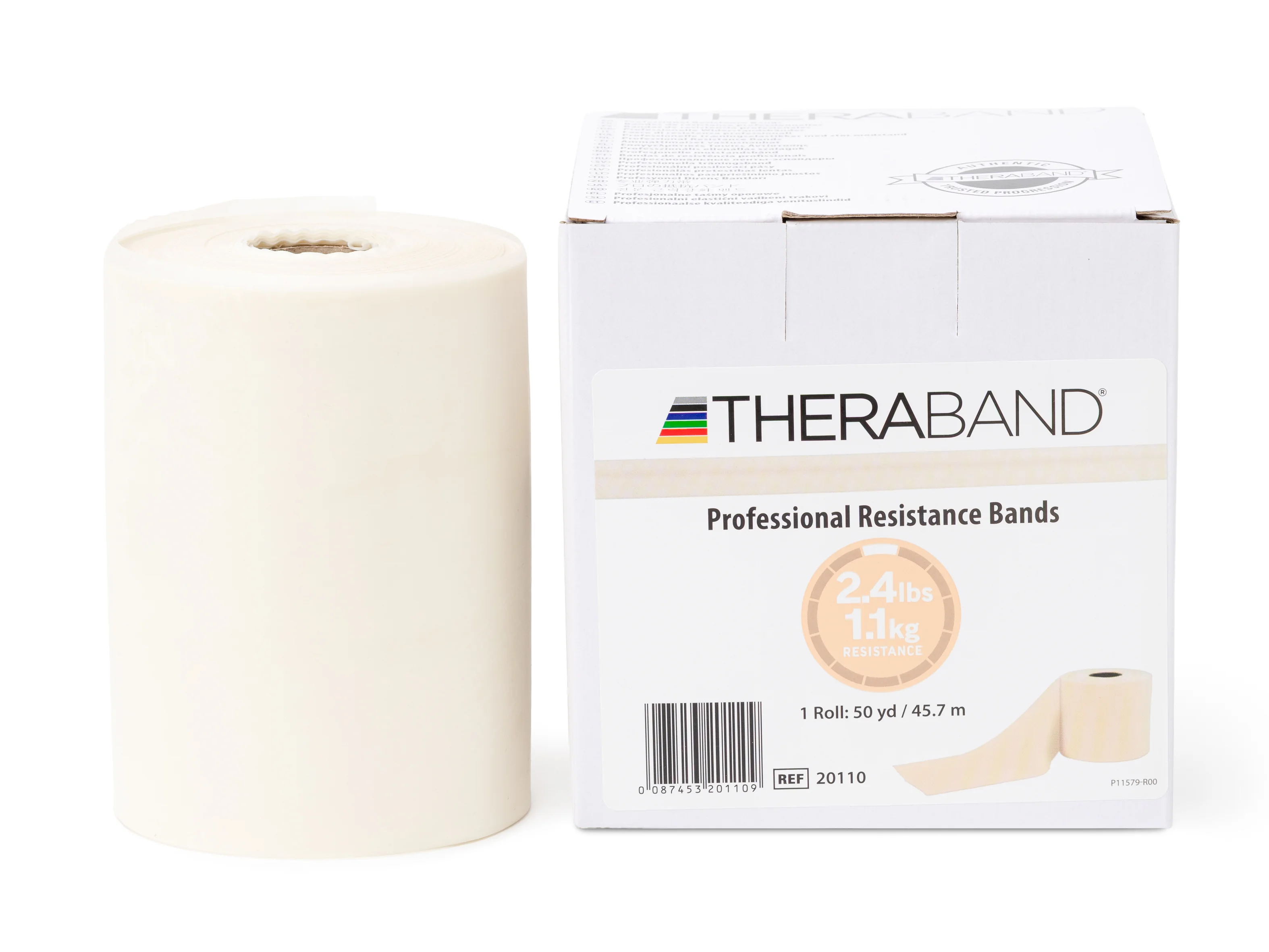 Thera-Band Posilovací guma 45,5 m, béžová, velmi slabá