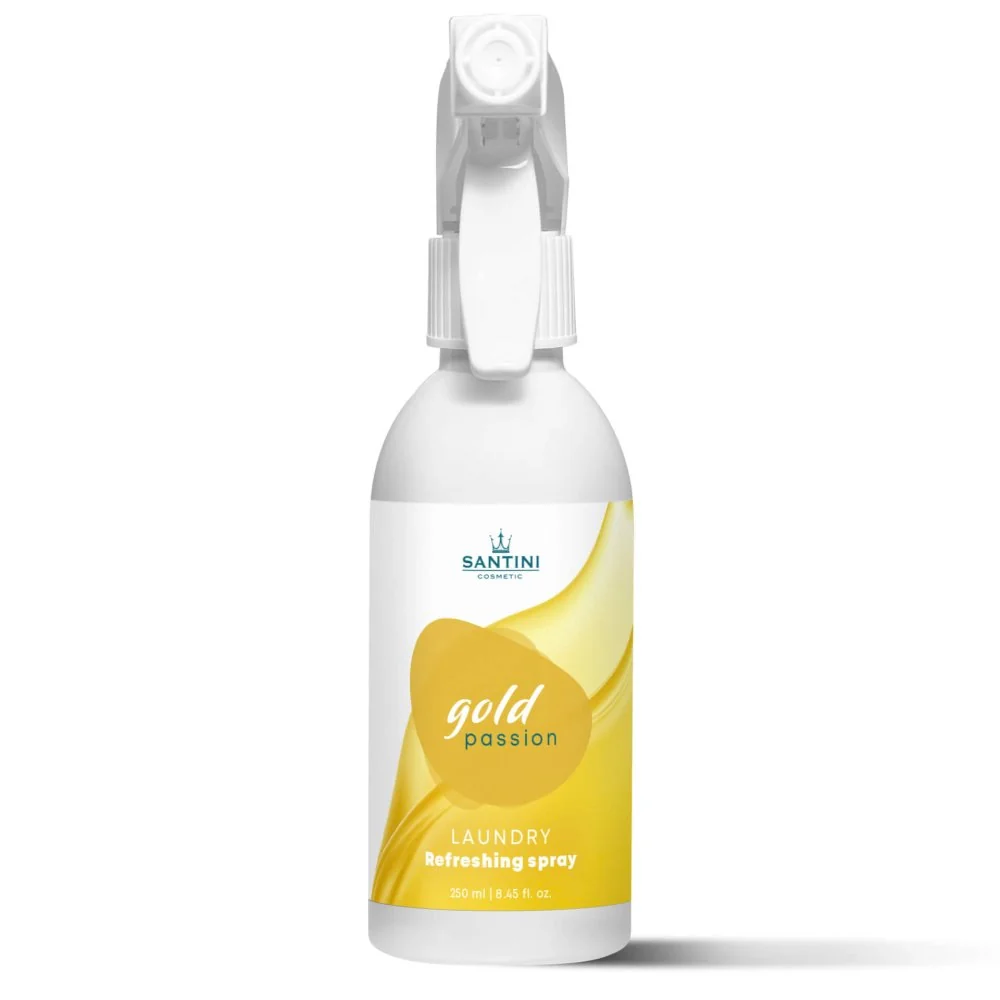 Santini Osvěžovač textilu 250 ml - Gold Passion