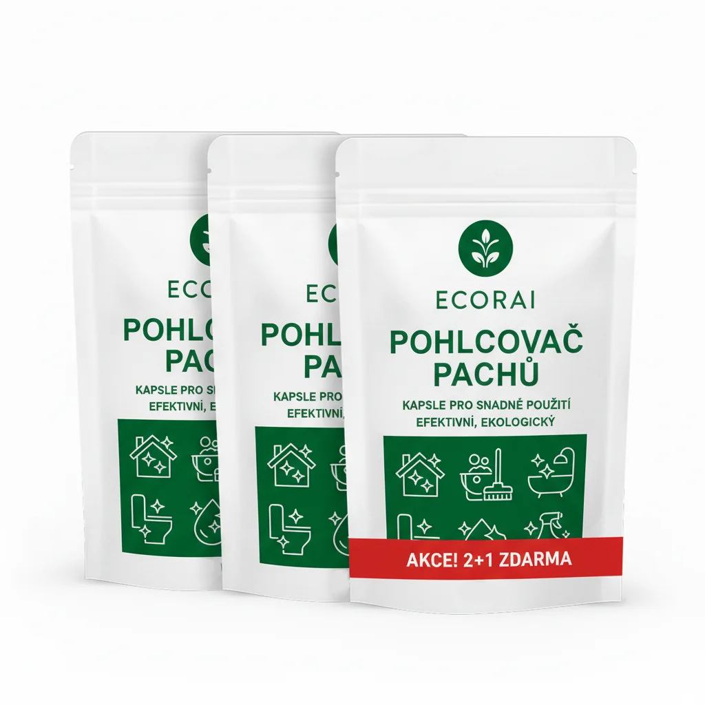 Ecorai Pohlcovač pachů Expert, kapsle 250 g - výhodné balení 2 + 1