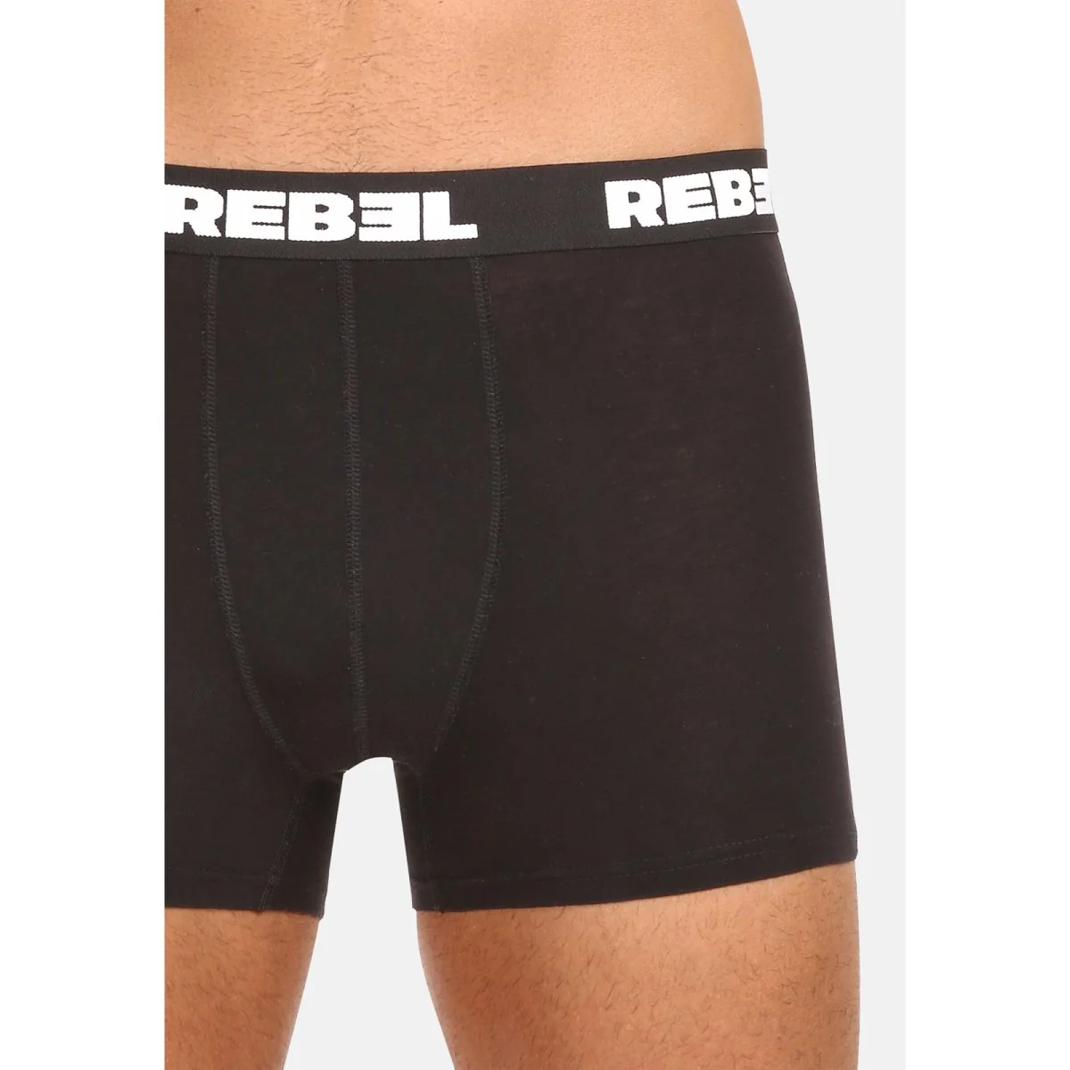 Nedeto 5PACK pánské boxerky Rebel černé (5NBR001) L