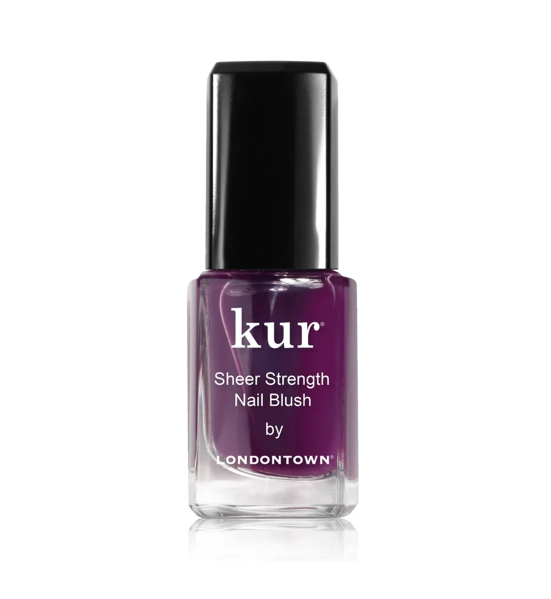 Londontown kur Sheer Strength Nail Blush Concord zpevňující lak na nehty 12 ml