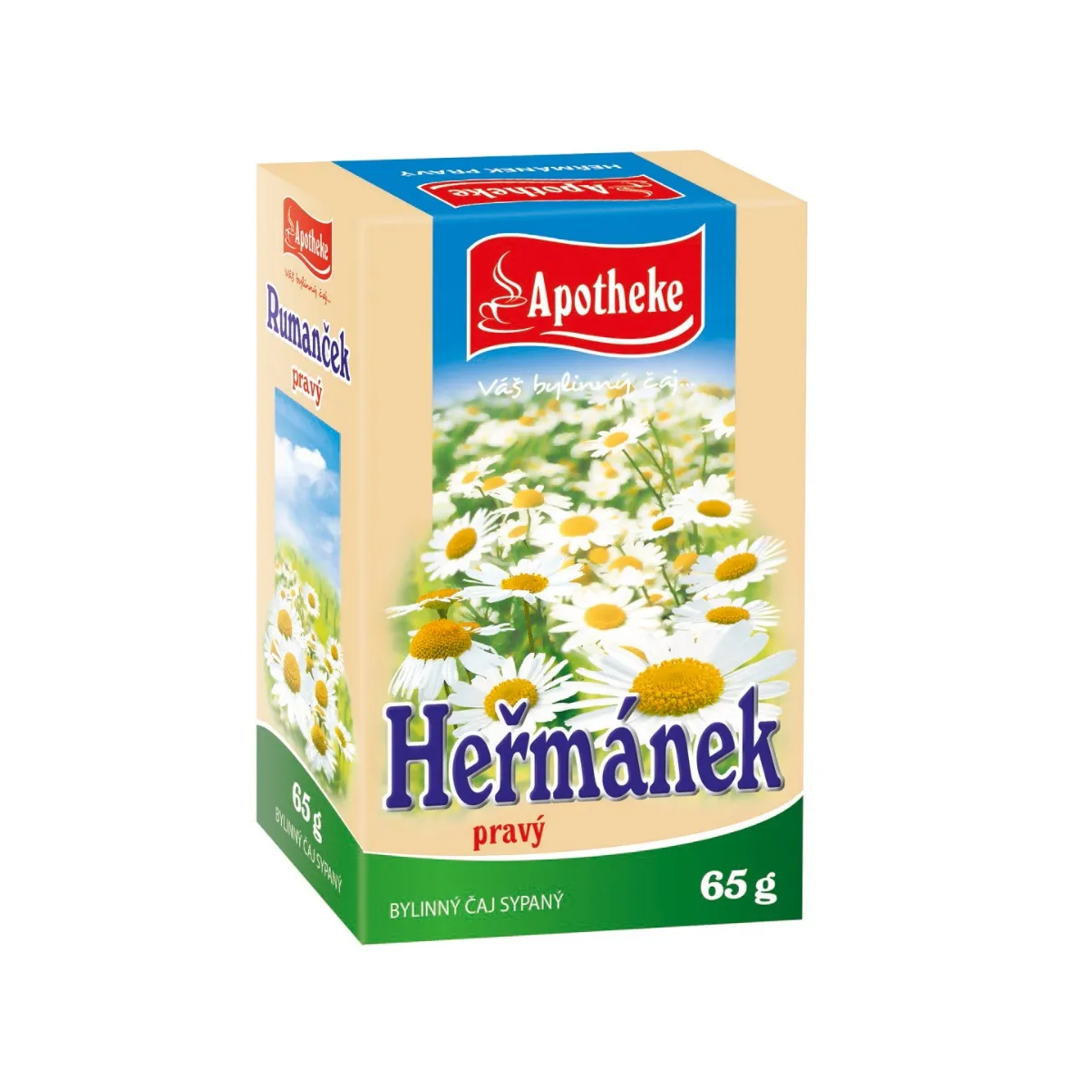 Apotheke Heřmánek pravý -květ sypaný sypaný čaj 65 g