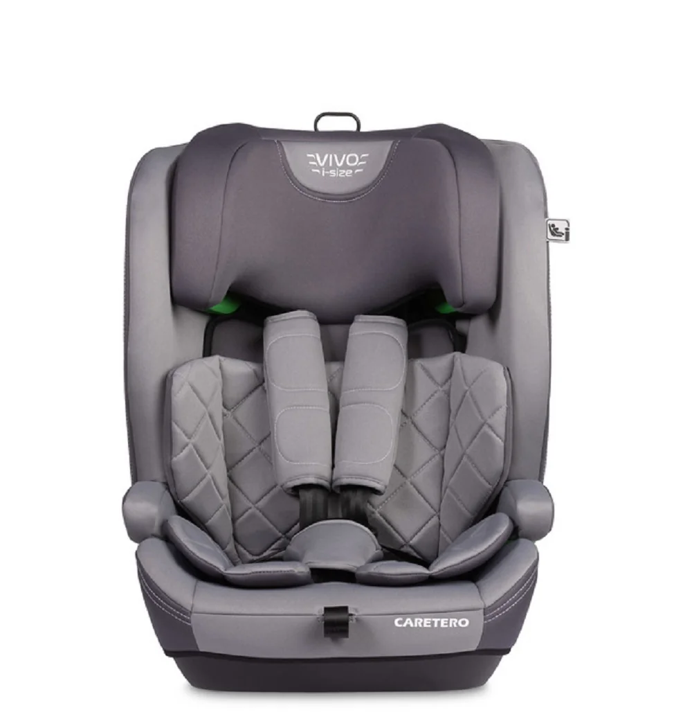 Caretero Autosedačka Vivo I Size, 76-150 - šedá