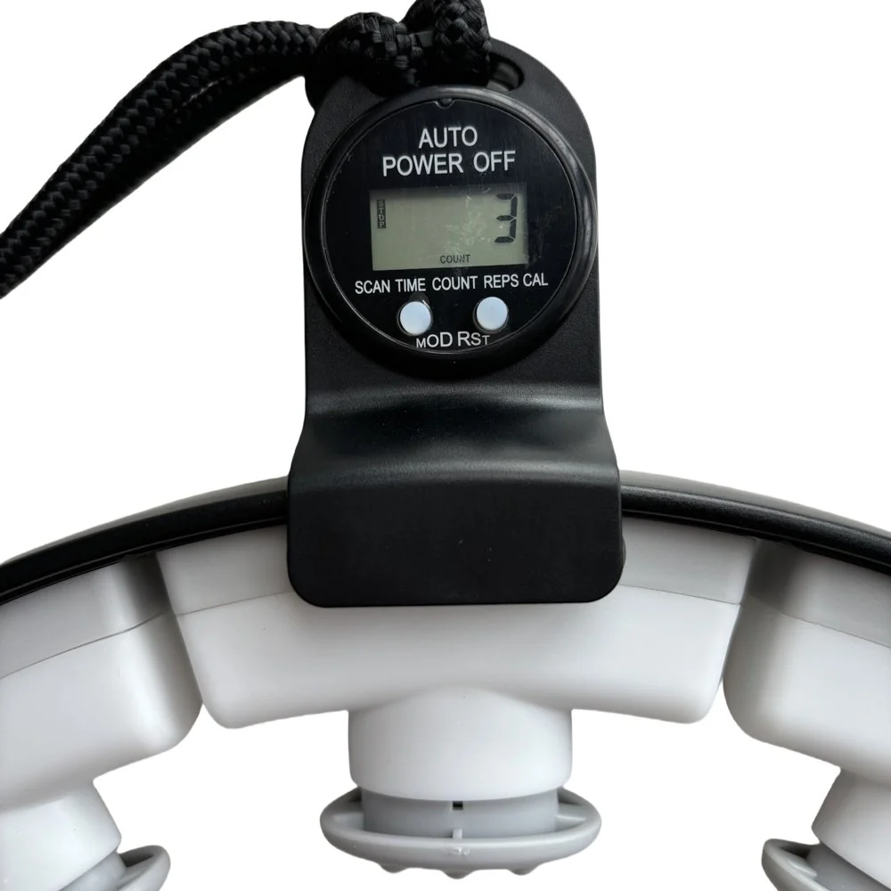 inSPORTline Masážní obruč Weight Hoop Feel 69-108 cm