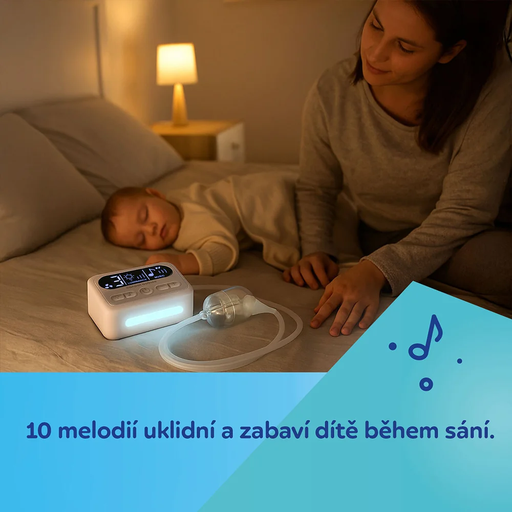 Canpol babies Elektrická nosní odsávačka Noseo 0m+ 
