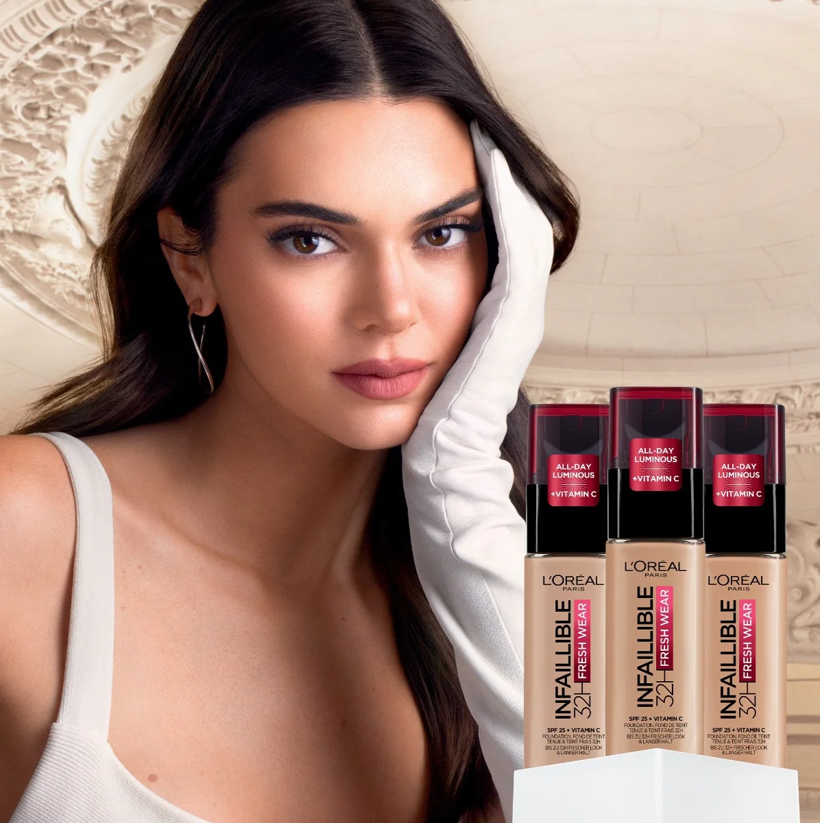 Loréal Paris Infaillible 32H Fresh Wear odstín 015 Neutral tekutý make-up 30 ml