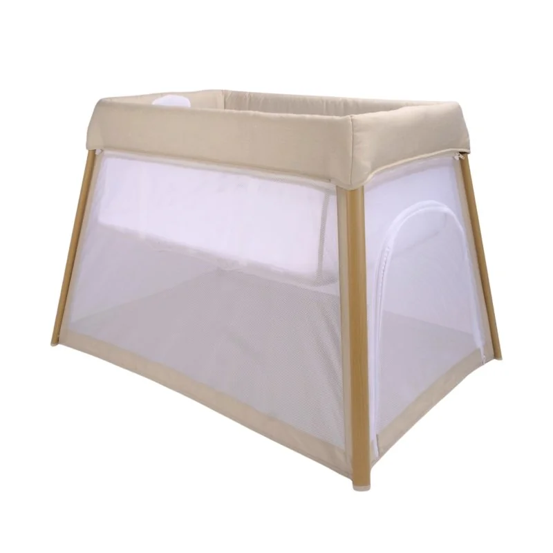 Bo Jungle cestovní postýlka Pure White