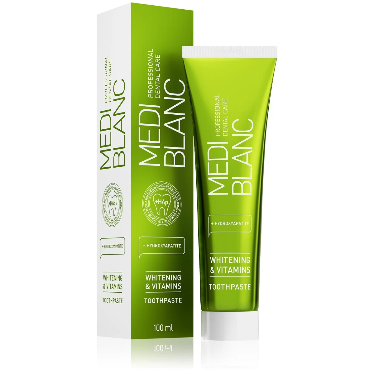 MEDIBLANC Whitening & Vitamins Toothpaste bělicí zubní pasta 100 ml