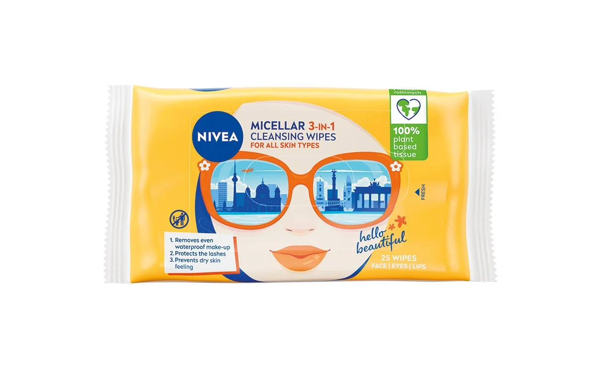 Nivea Čistící micelární ubrousky 25 ks