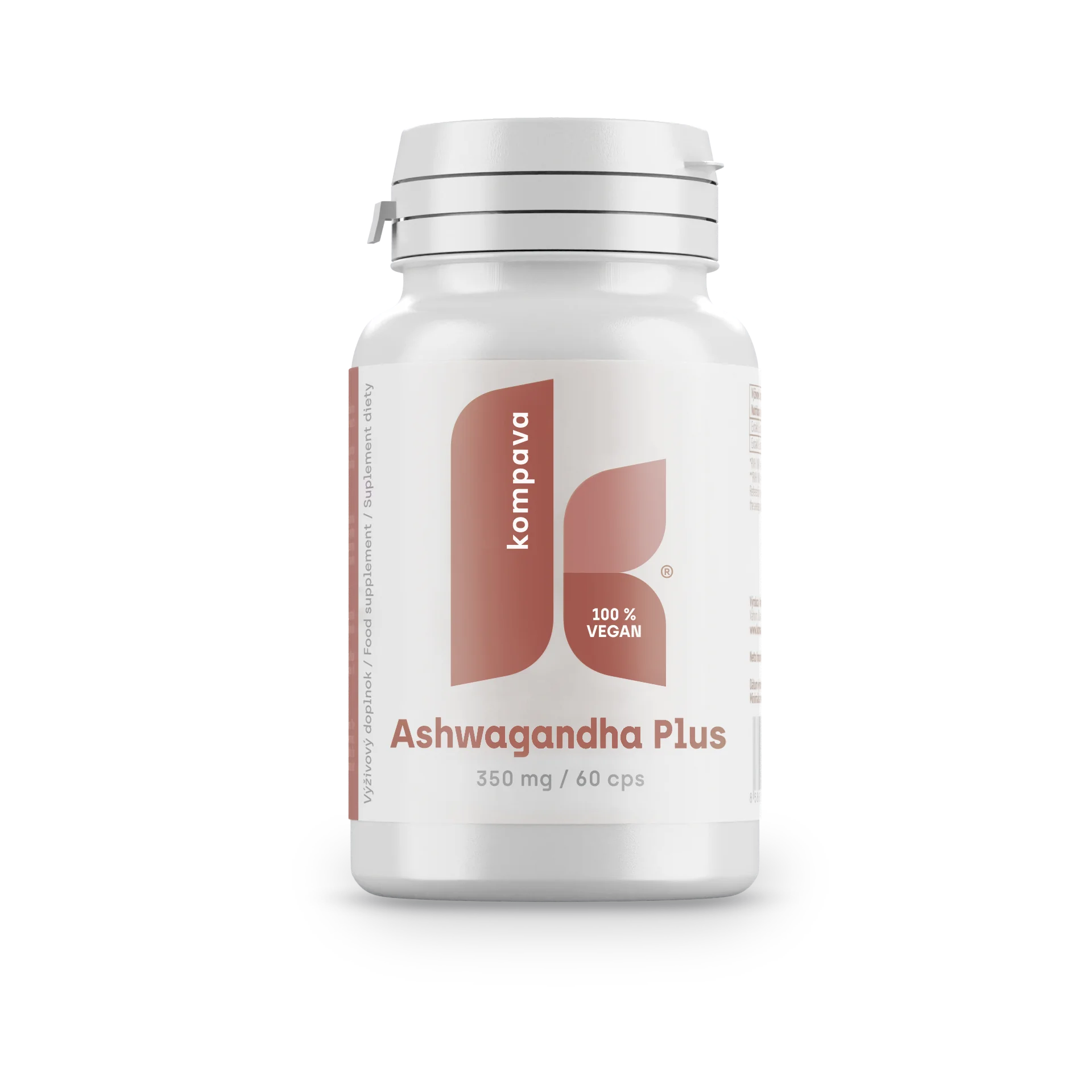 KOMPAVA Ashwagandha Plus 60 kapslí 