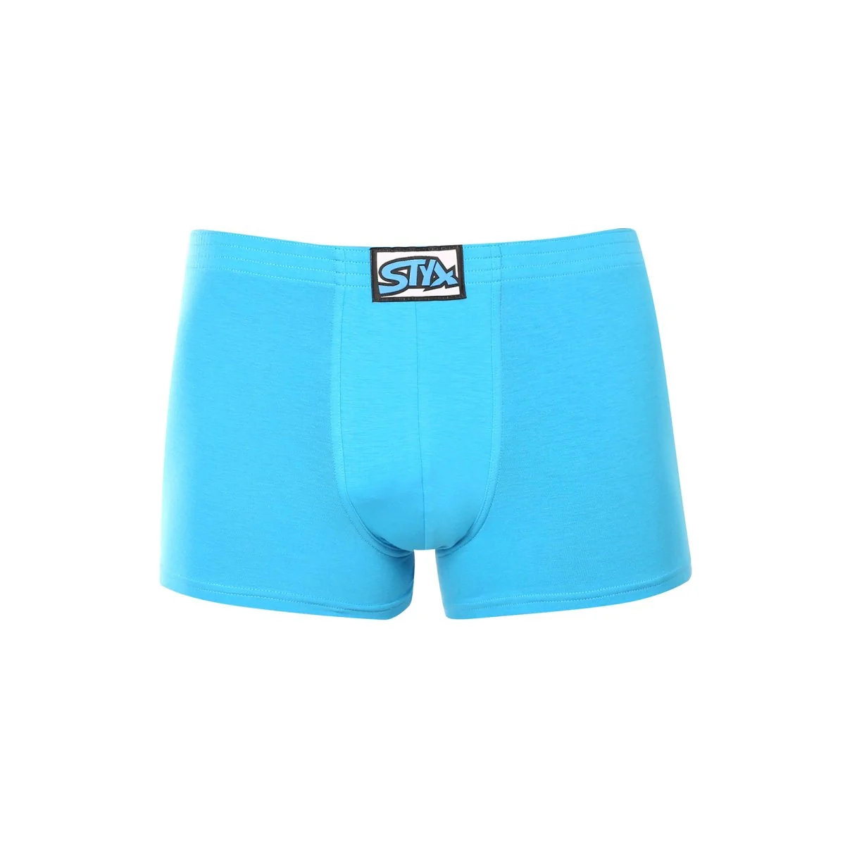 Styx Pánské boxerky klasická guma světle modré (Q1169) L