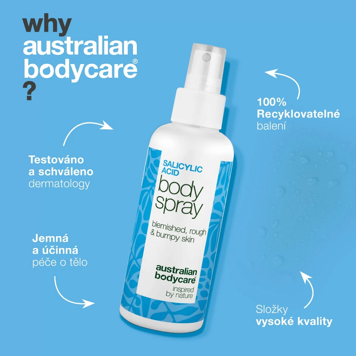 Australian Bodycare Salicylic Body Spray 100 ml