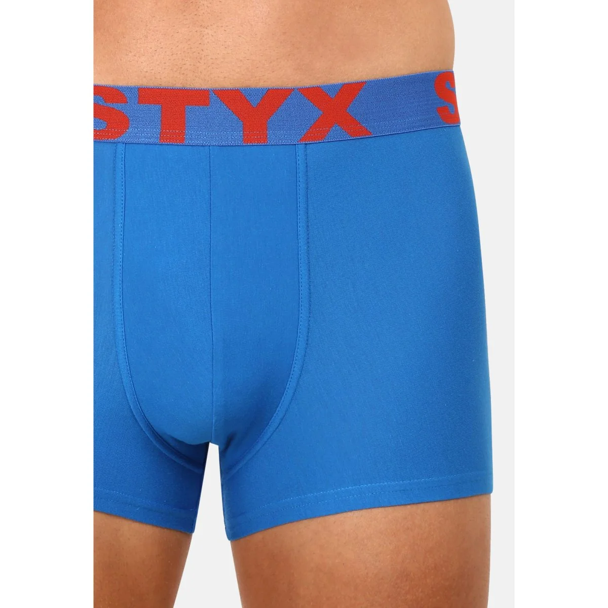Styx Pánské boxerky sportovní guma modré (G1167) XL