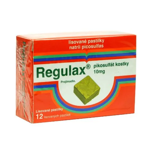 Regulax Pikosulfát 10 mg kostky 12 ks