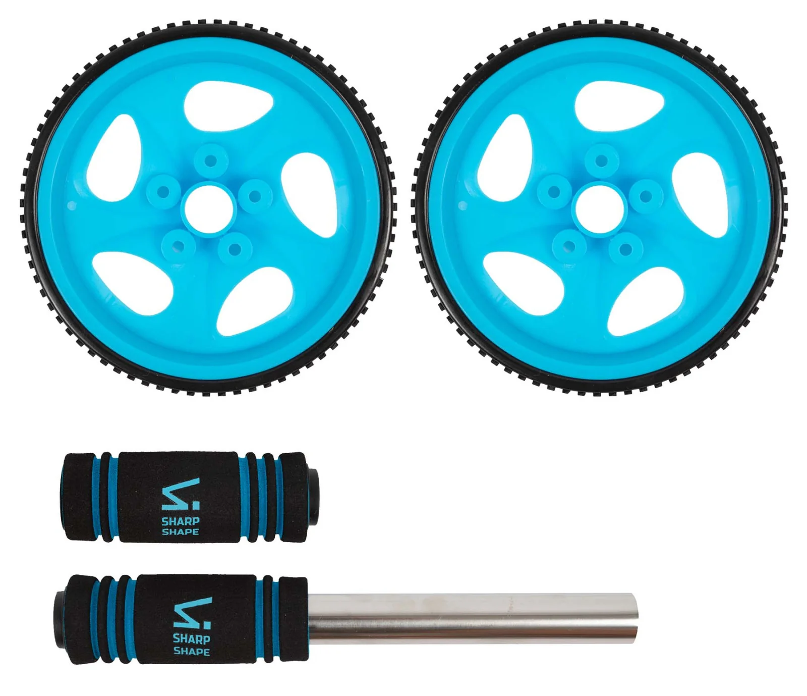 SharpShape Posilovací kolečko AB WHEEL modrý
