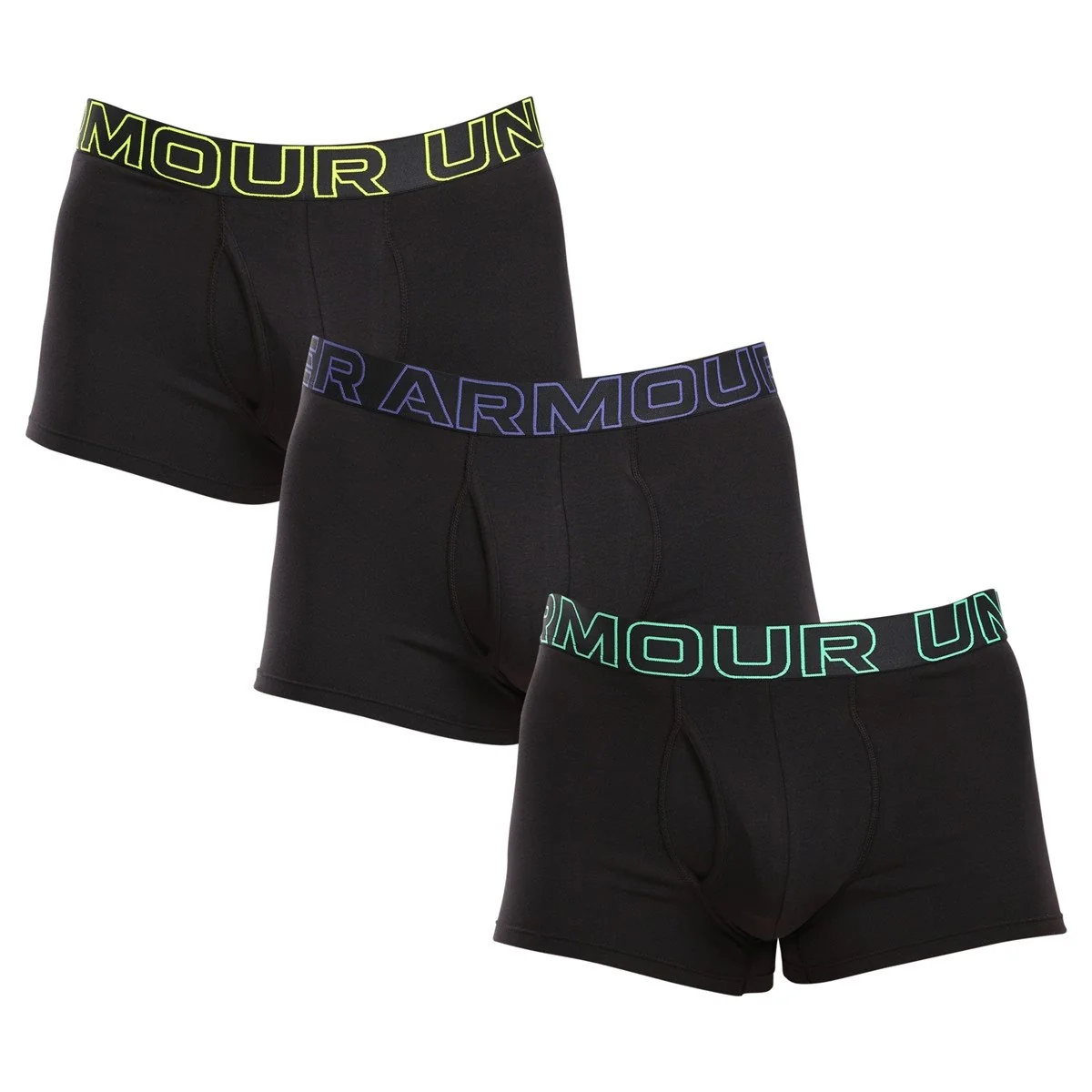 Under Armour 3PACK pánské boxerky černé (1383891 002) 5XL 