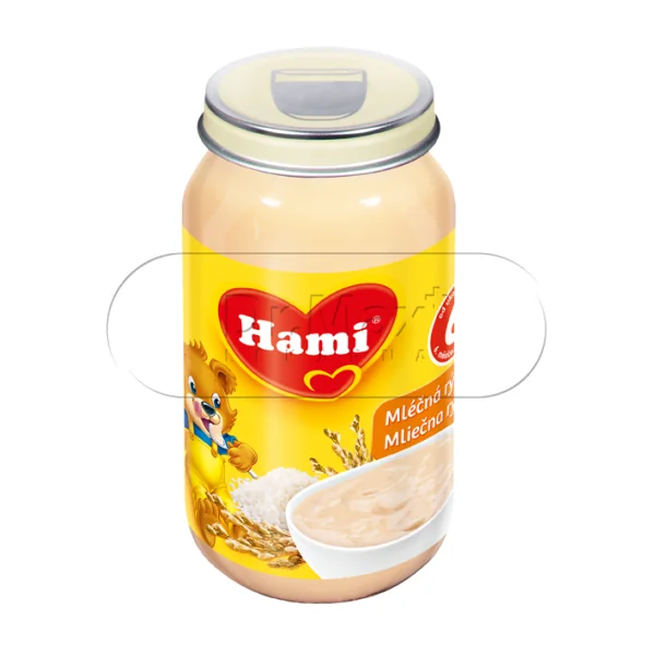 HAMI Svačinka mléčná rýže 200g 6M